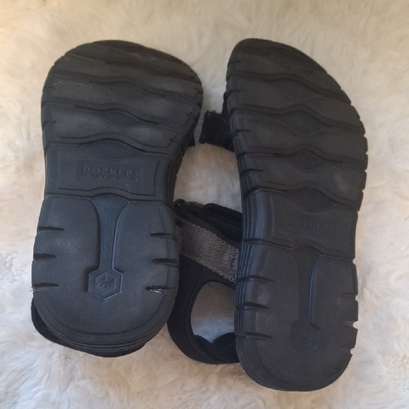 Dockers Men's 8 Sport Sandals Black Grey (Fits Women's 9.5-10) - Picture 3 of 7
